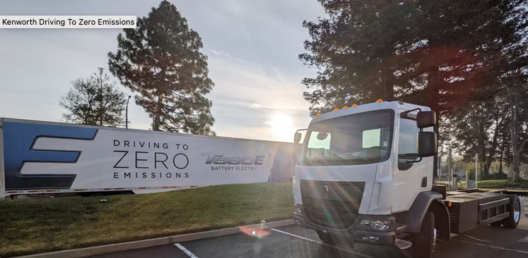 Kenworth da a conocer mas sobre flotas eléctricas