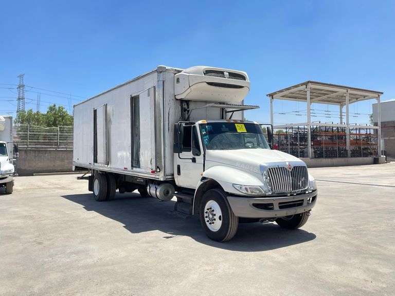 Camión DURASTAR chasis cabina 4300, 4x2, Marca INTERNATIONAL, año 2016, Serie 3HAMMAAR8GL226210, kilometraje 416736 km, motor DT466, serie 466HM2U2210712, transmisión Allison XMSN 3000HS5-SP, de 5 velocidades, 6 cilindros, diesel,  tipo Rabon