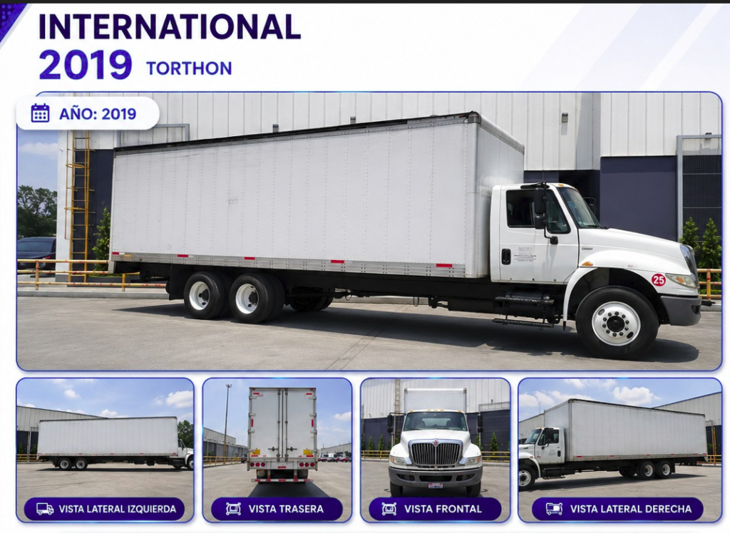 CAMION - INTERNATIONAL  - CAJA SECA